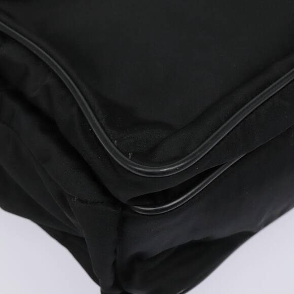 PRADA Shoulder Bag Nylon Black - Picture 9 of 16